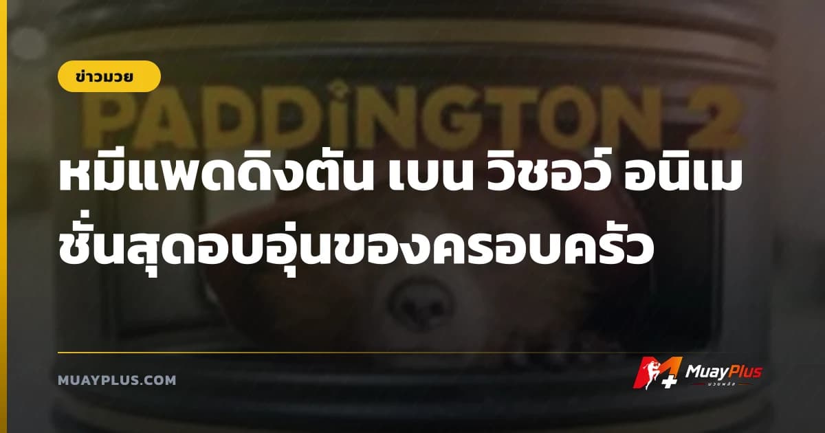 หมีแพดดิงตัน เบน วิชอว์ อนิเมชั่นสุดอบอุ่นของครอบครัว
